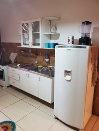 Casa com decoração artística