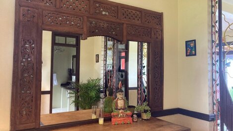 Casa p/ até 20 pessoas com 6 suítes a beira mar na Praia da Ferrugem