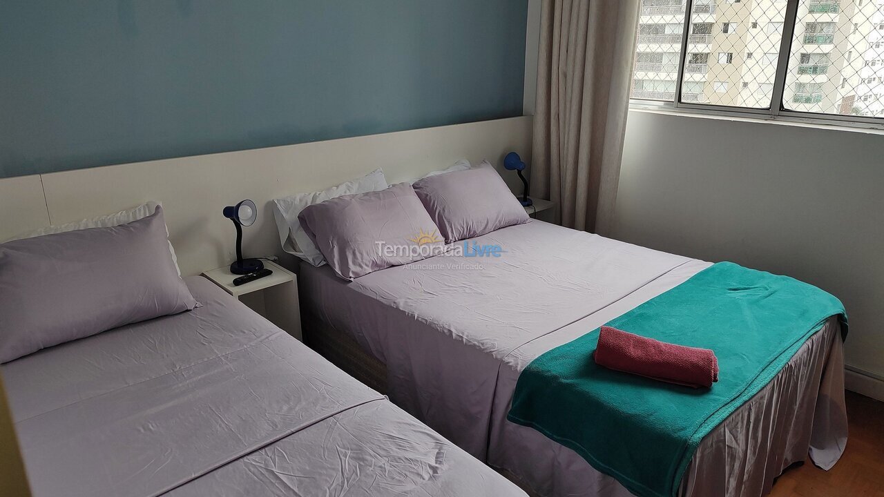 Apartamento para aluguel de temporada em São Paulo (Consolação)