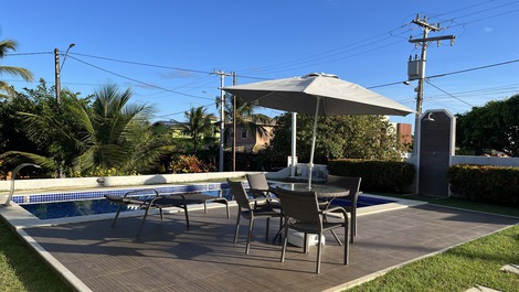 House 200 m from the beach 8 km from Guarajuba