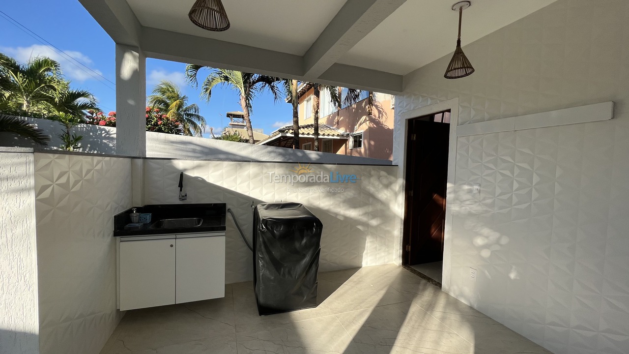 House for vacation rental in Camaçari (Barra do Jacuípe)