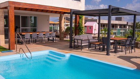 Casa Espetacular na Praia de Graçandu by Carpediem