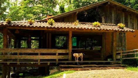 Casa para hasta 9 personas frente a Praia da Ferrugem en Garopaba/SC