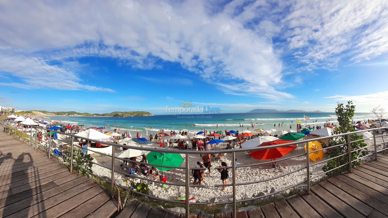 Apartment for vacation rental in Cabo Frio (Praia do Forte)