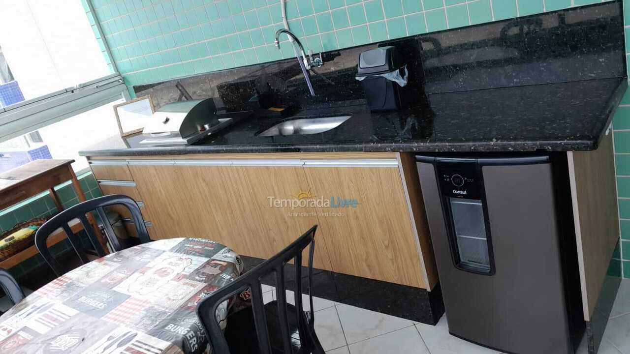 Apartment for vacation rental in Praia Grande (Guilhermina)