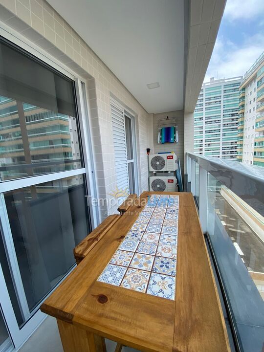 Apartamento para alquiler de vacaciones em Praia Grande (Praia do Caiçara)
