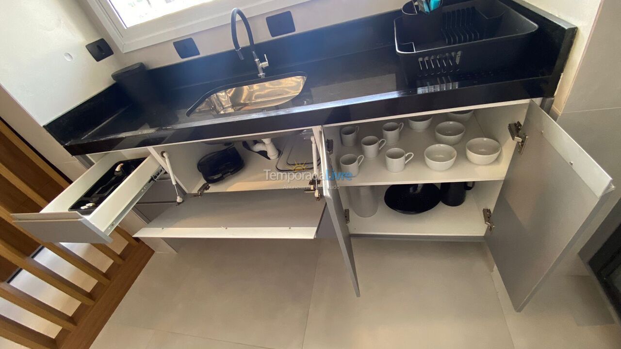 Apartamento para alquiler de vacaciones em Praia Grande (Praia do Caiçara)