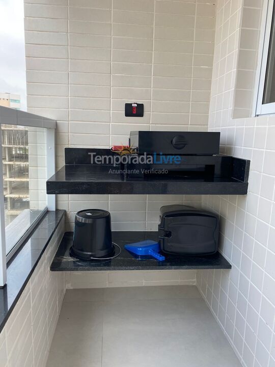 Apartamento para alquiler de vacaciones em Praia Grande (Praia do Caiçara)