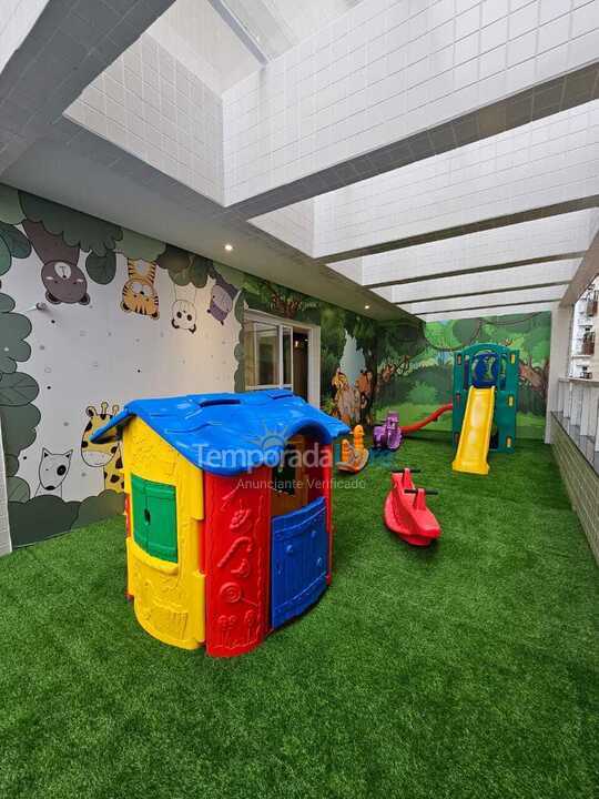 Apartamento para alquiler de vacaciones em Praia Grande (Praia do Caiçara)