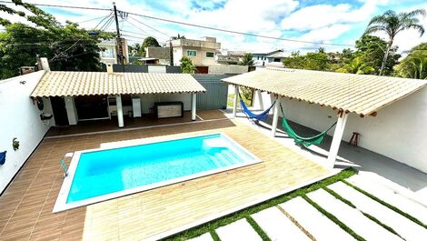 House with 5 suites with pool, 1300m from the beach