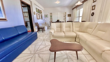 Sala de estar e televisão