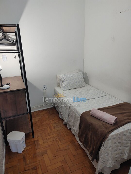 Apartamento para aluguel de temporada em São Paulo (Consolação)