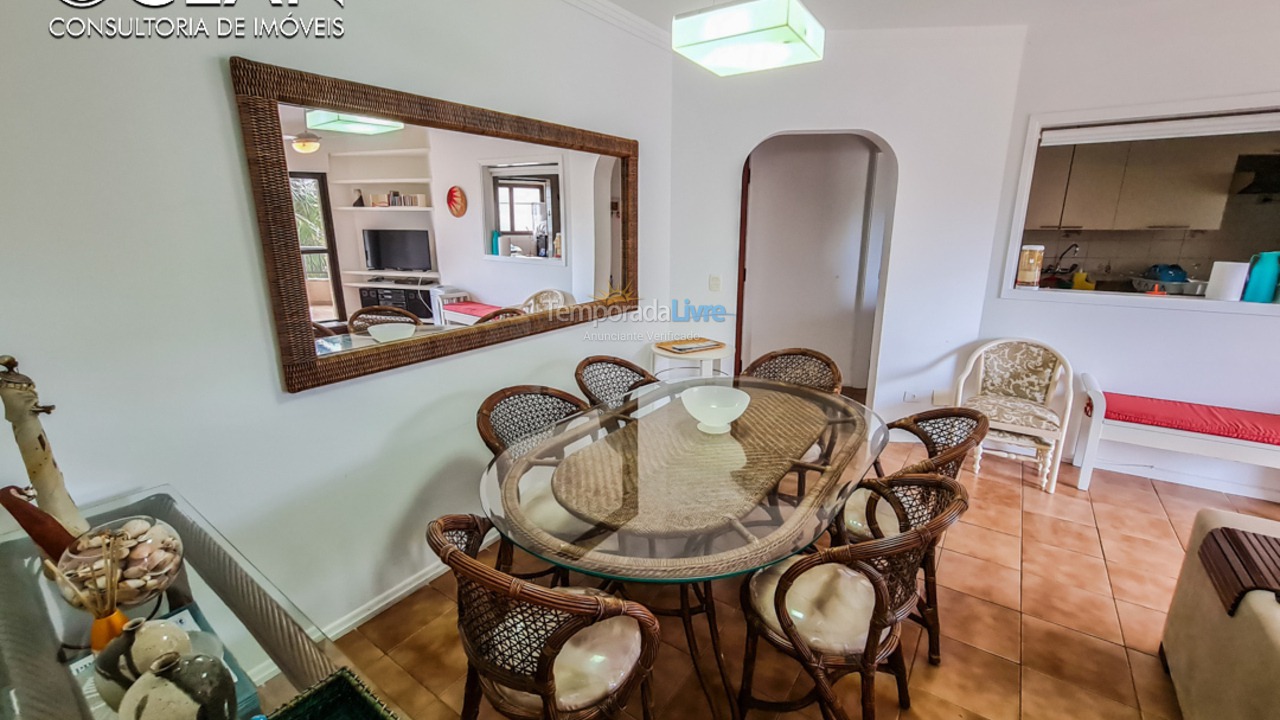 Apartment for vacation rental in Bertioga (Riviera de São Lourenço)