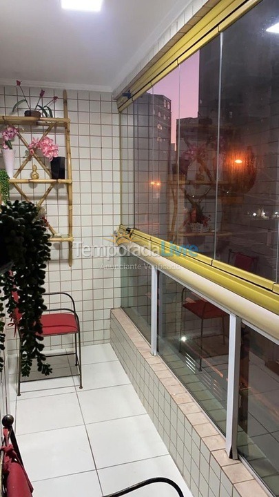 Apartment for vacation rental in Praia Grande (Vila Tupi)