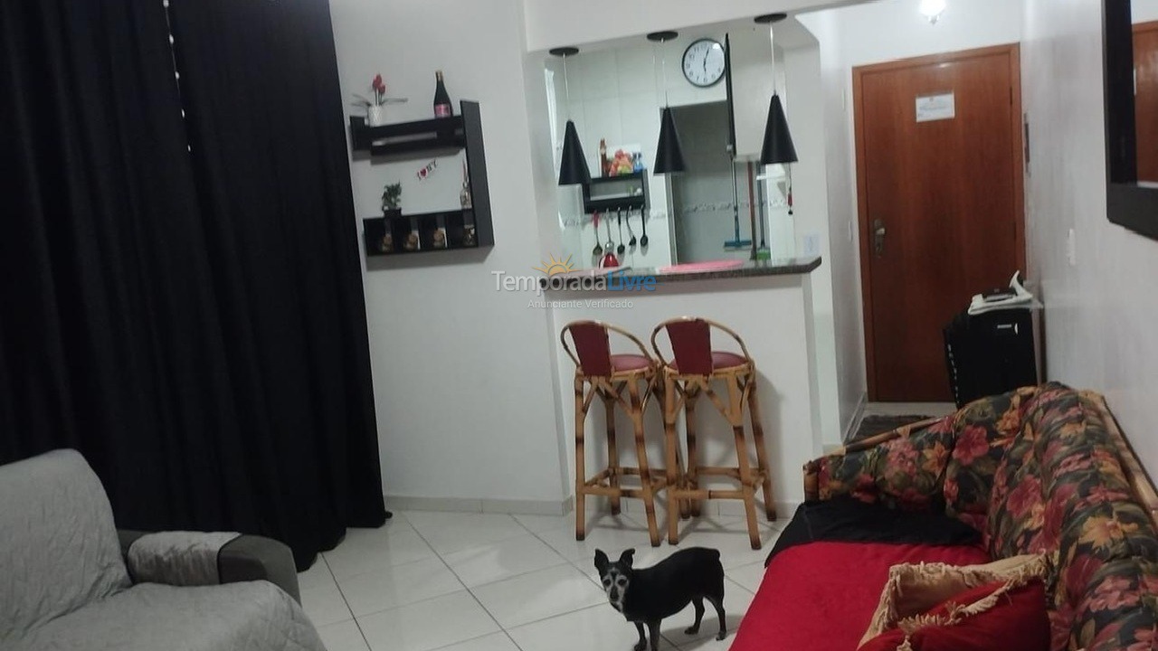 Apartment for vacation rental in Praia Grande (Vila Tupi)