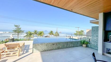 HOUSE WITHIN A CONDOMINIUM FACING THE SEA - JUQUEHY BEACH