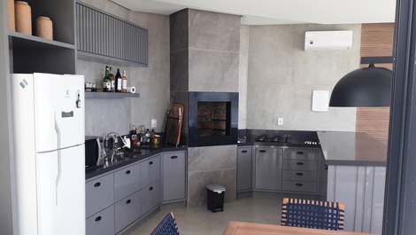 Espaço gourmet todo equipado