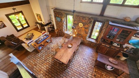 House rental for up to 8 people in Praia da Ferrugem - Garopaba/SC