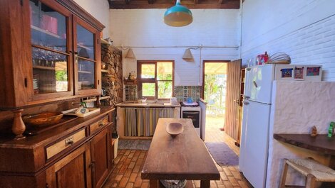 House rental for up to 8 people in Praia da Ferrugem - Garopaba/SC