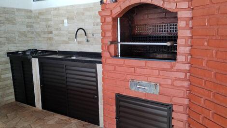 Casa com Piscina Pe na Areia Praia dos Pinheirinhos Bopiranga Itanhaém