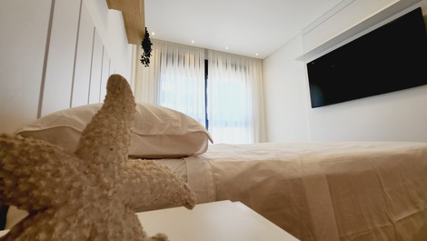 Vista Mar - Maravilhoso Apartamento Novo em Jurere