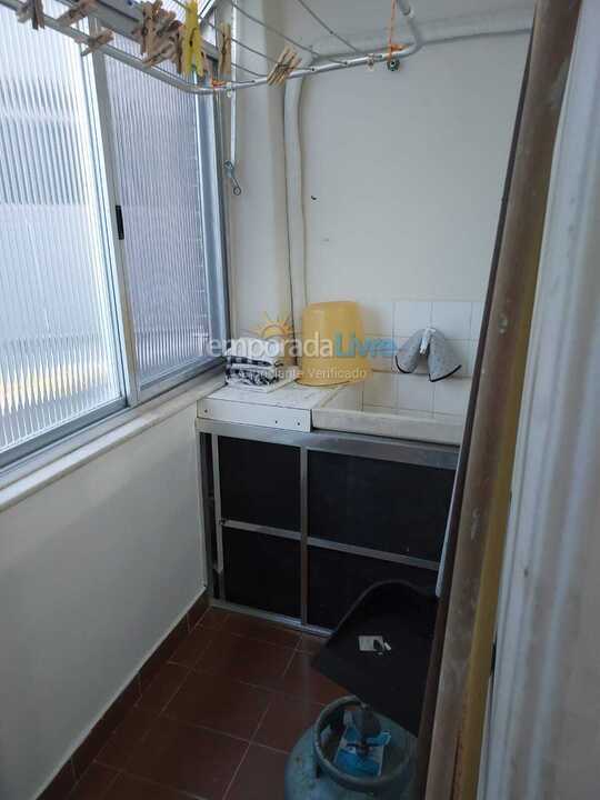 Apartamento para alquiler de vacaciones em Mongaguá (Centro)