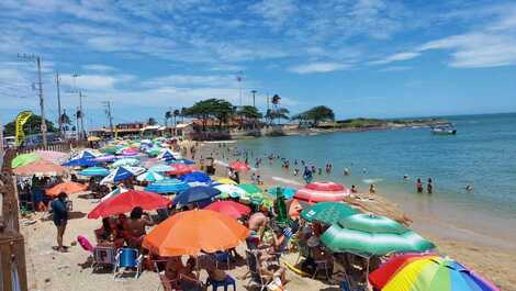 Praia da areia preta - 80 m