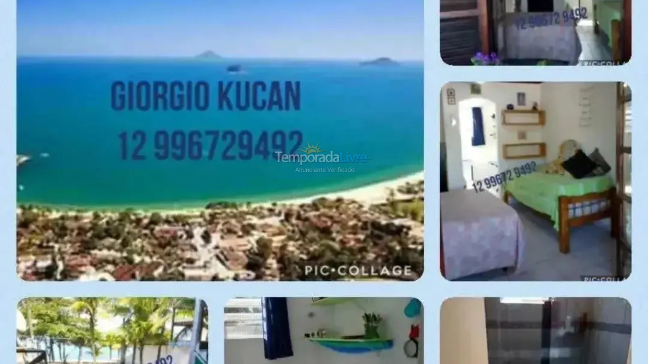 Apartamento para alquiler de vacaciones em São Sebastião (Boiçucanga)