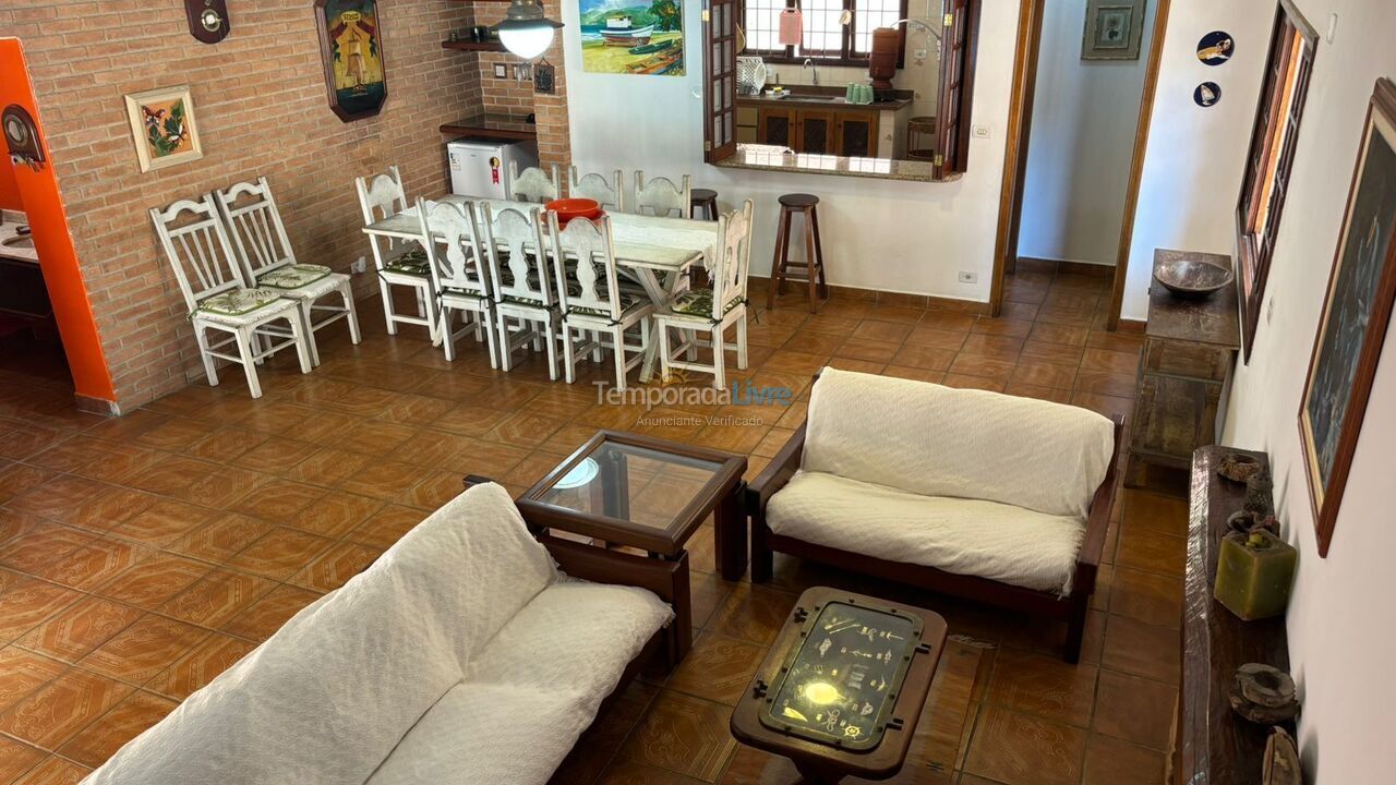 Casa para alquiler de vacaciones em Ubatuba (Praia do Tenório)