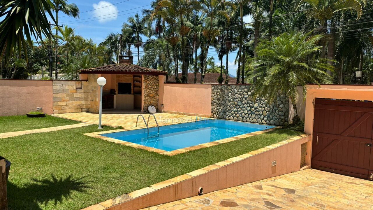 Casa para alquiler de vacaciones em Ubatuba (Praia do Tenório)