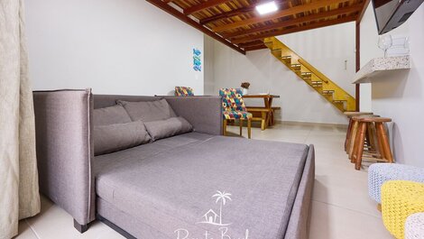 Acogedor moderno con piscina