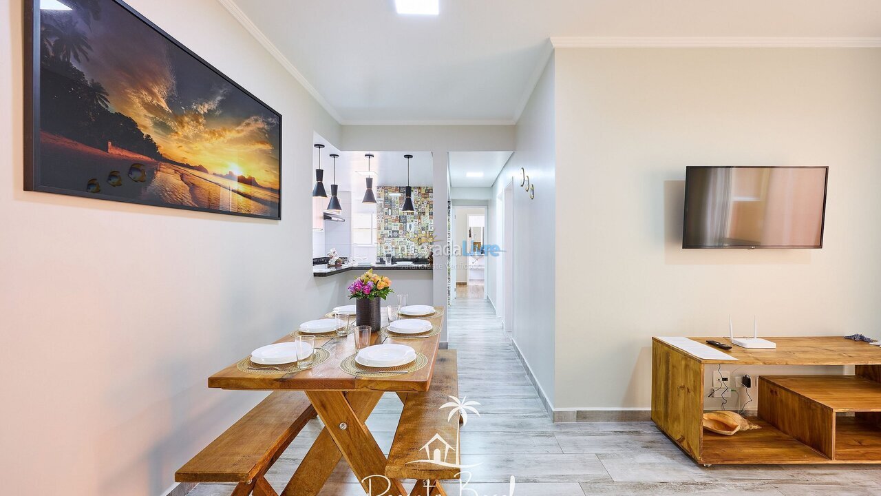 Apartment for vacation rental in Ubatuba (Praia Grande)