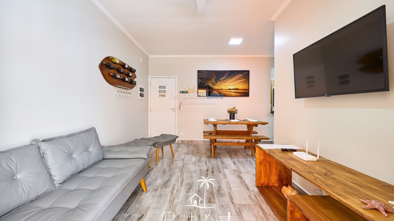 Apartment for vacation rental in Ubatuba (Praia Grande)