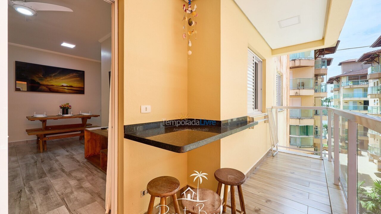 Apartment for vacation rental in Ubatuba (Praia Grande)