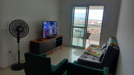 Apartamento em Praia Grande, frente mar