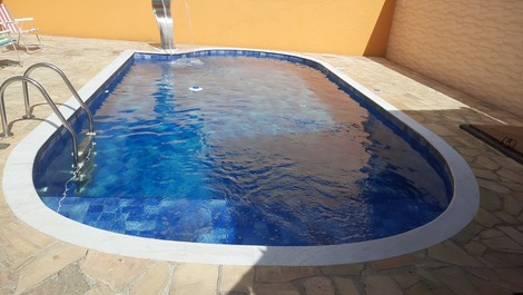 Linda casa de praia com Piscina em Caraguatatuba