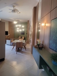 Seafront apartment in Reserva DNA, 2 suites, 6 people, wifi