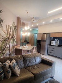Seafront apartment in Reserva DNA, 2 suites, 6 people, wifi
