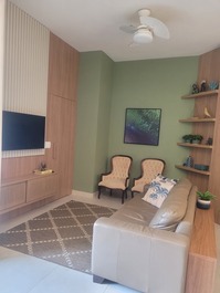 Seafront apartment in Reserva DNA, 2 suites, 6 people, wifi