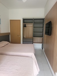 Seafront apartment in Reserva DNA, 2 suites, 6 people, wifi