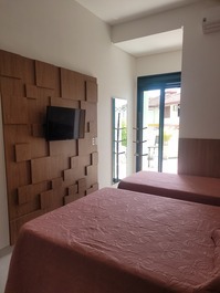 Seafront apartment in Reserva DNA, 2 suites, 6 people, wifi