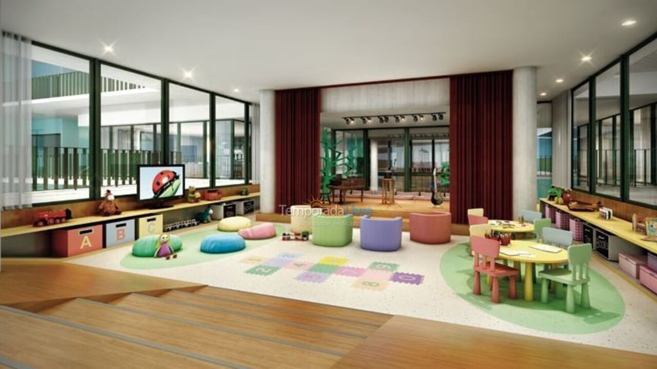 Apartamento para alquiler de vacaciones em Ubatuba (Praia Grande)