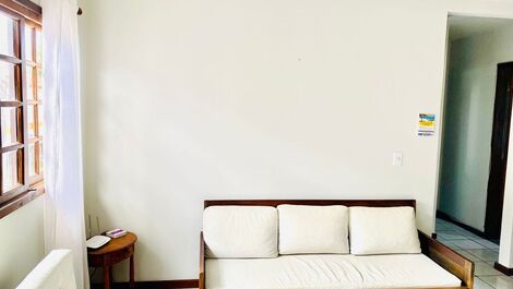 Apt with 2 bedrooms and swimming pool 200m from Taperapuan Beach