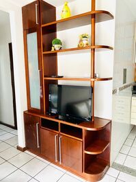 Apt with 2 bedrooms and swimming pool 200m from Taperapuan Beach