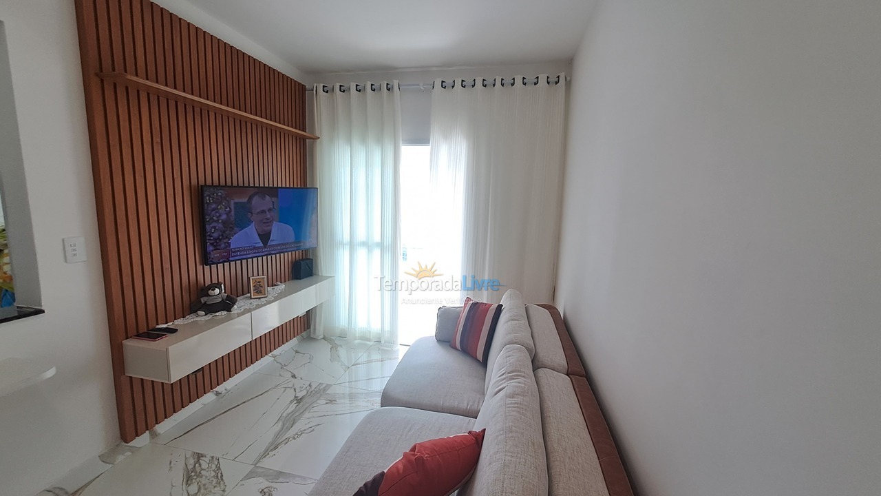 Apartment for vacation rental in Praia Grande (Vila Mirim)