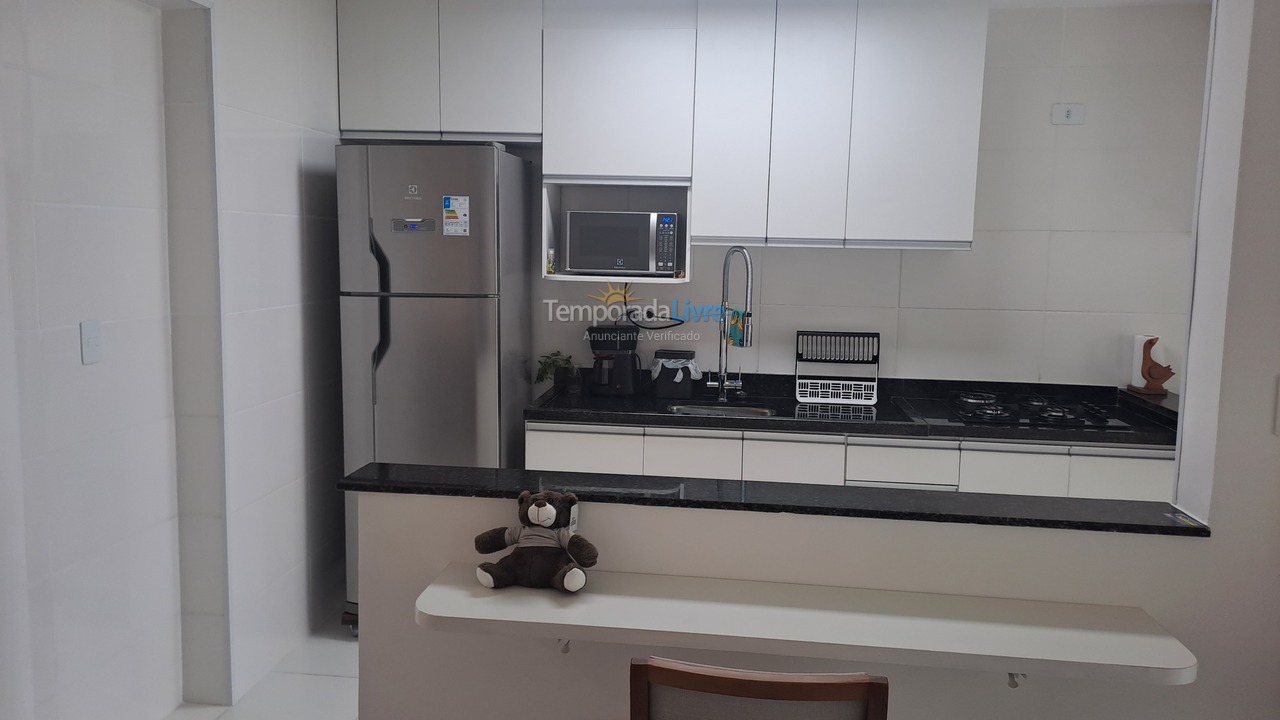 Apartment for vacation rental in Praia Grande (Vila Mirim)