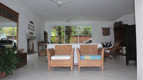 Vista da varanda para sala estar 