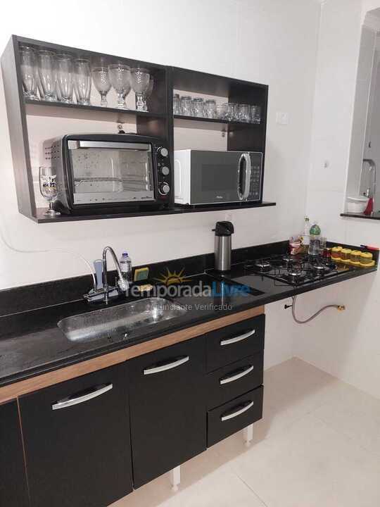 Apartamento para aluguel de temporada em Praia Grande (Maracanã)