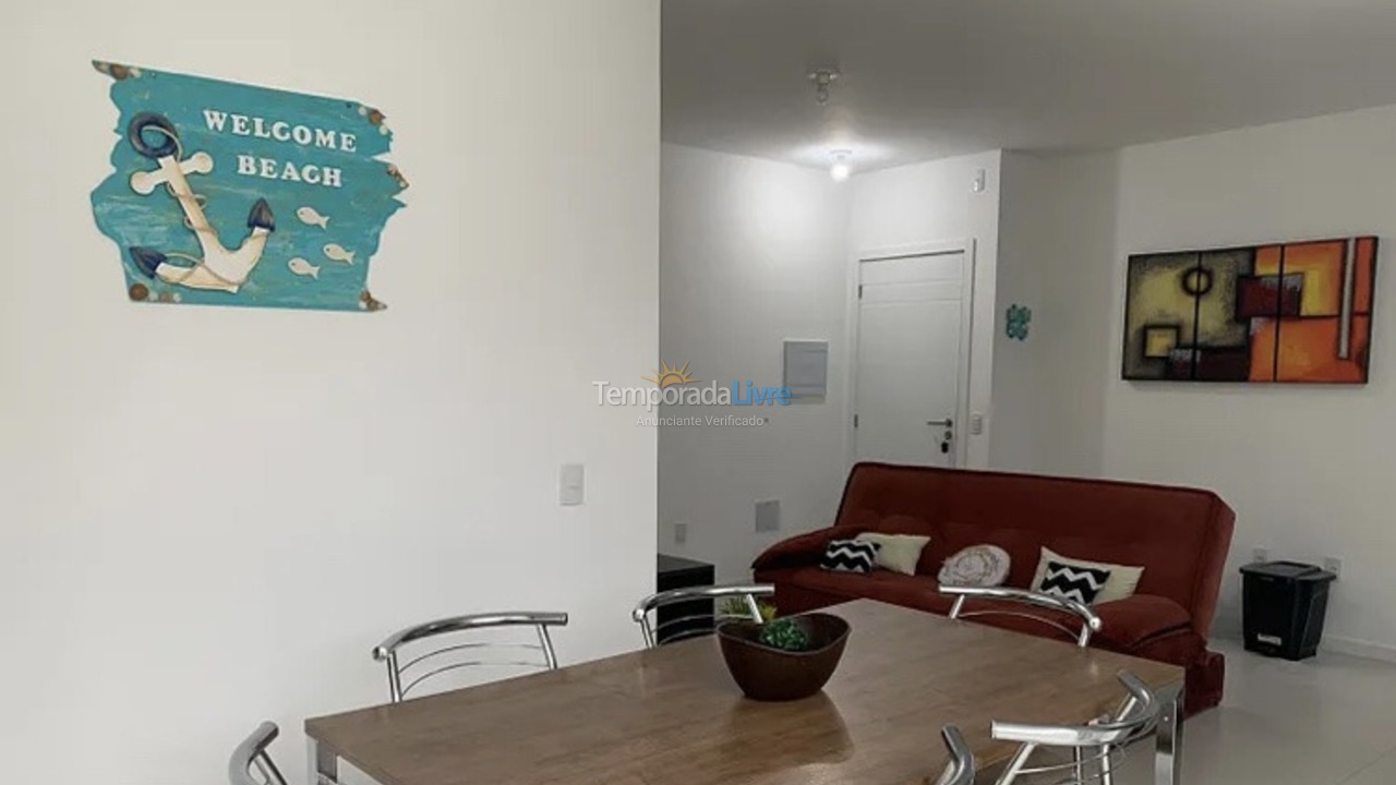 Apartamento para alquiler de vacaciones em Governador Celso Ramos (Praia de Palmas)