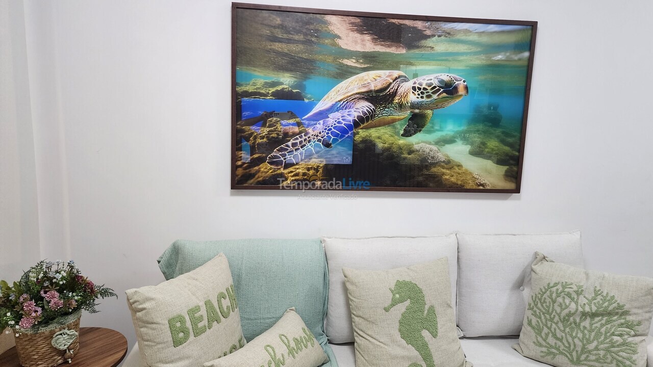 Apartment for vacation rental in Ubatuba (Praia do Tenório)